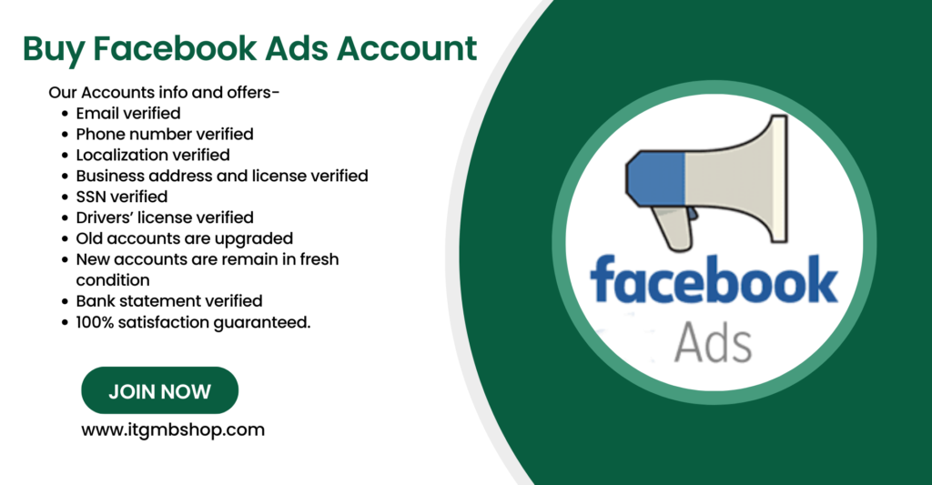 Buy Facebook Ads Account