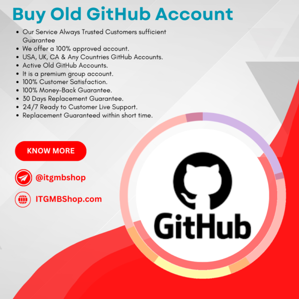 Buy Old GitHub Account